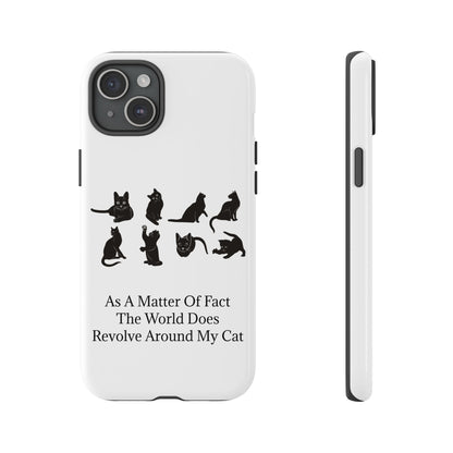 Matter Of Fact Cat iPhone Case
