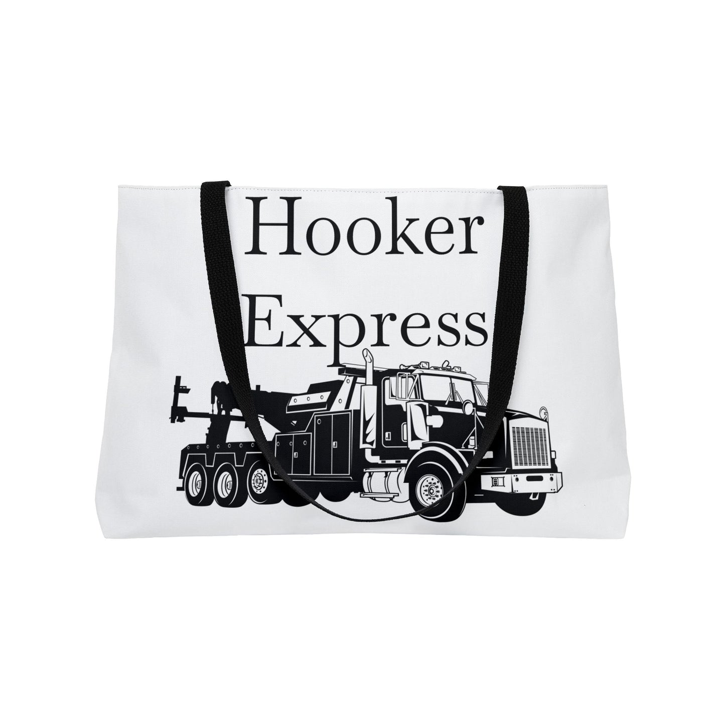 H**ker Express Heavy Tow Truck Weekender Tote Bag