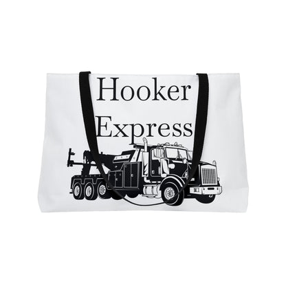 H**ker Express Heavy Tow Truck Weekender Tote Bag