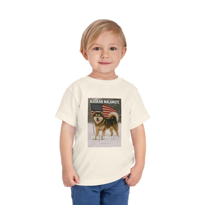 All-American Breed Toddler Unisex Short Sleeve Crewneck Tee