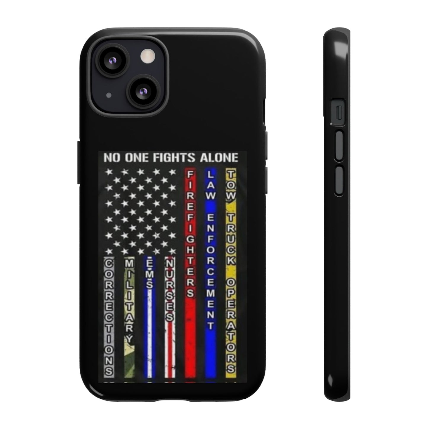 No One Fights Alone iPhone Case