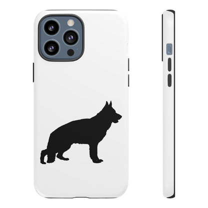 German Shepherd Silhouette iPhone Case