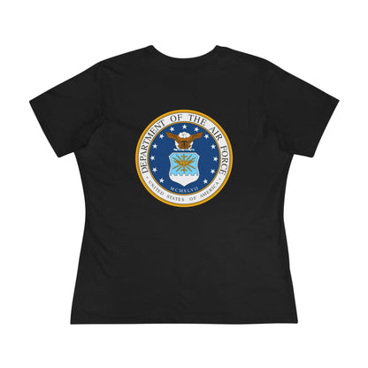 US Air Force Women's Short Sleeve Crewneck Tee