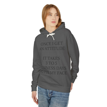 Fix My Face Unisex Lightweight Hoodie