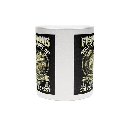 Problem Solving Metallic Coffee Mug