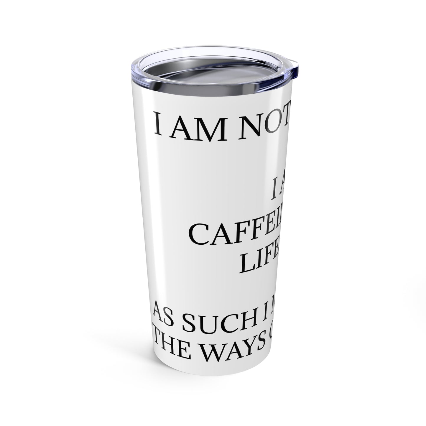 Not An Addict Tumbler