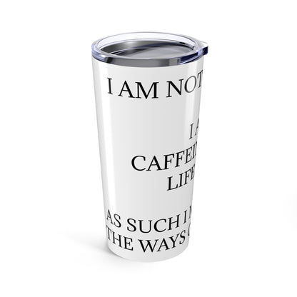 Not An Addict Tumbler