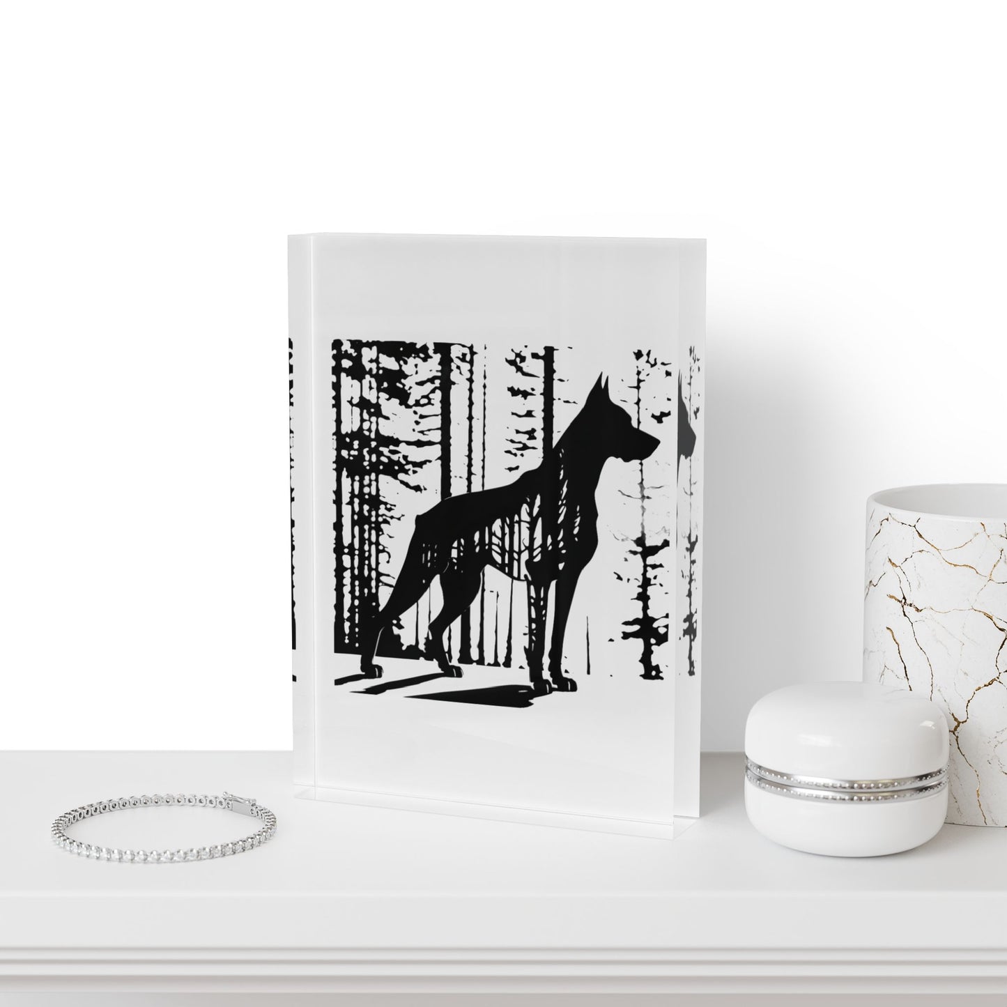 Guardian Of The Forest Acrylic Photo Block