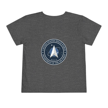 US Space Force Toddler Unisex Short Sleeve Crewneck Tee