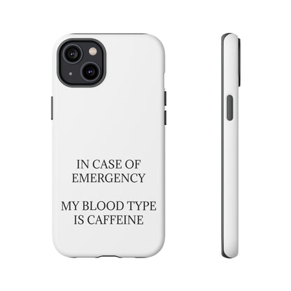 Blood Type iPhone Case
