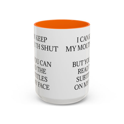 Subtitles 2-Tone Coffee Mug