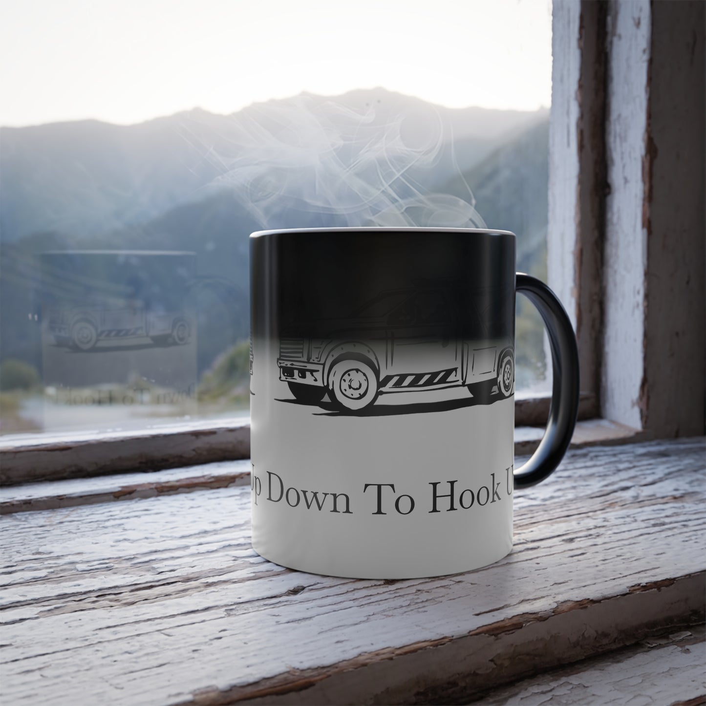 Down To Hook Up Color Changing Mug