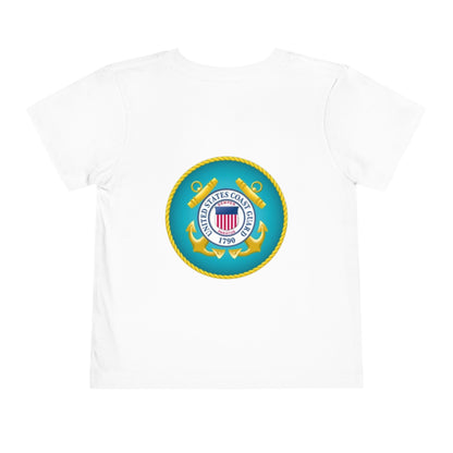 US Coast Guard Toddler Unisex Short Sleeve Crewneck Tee