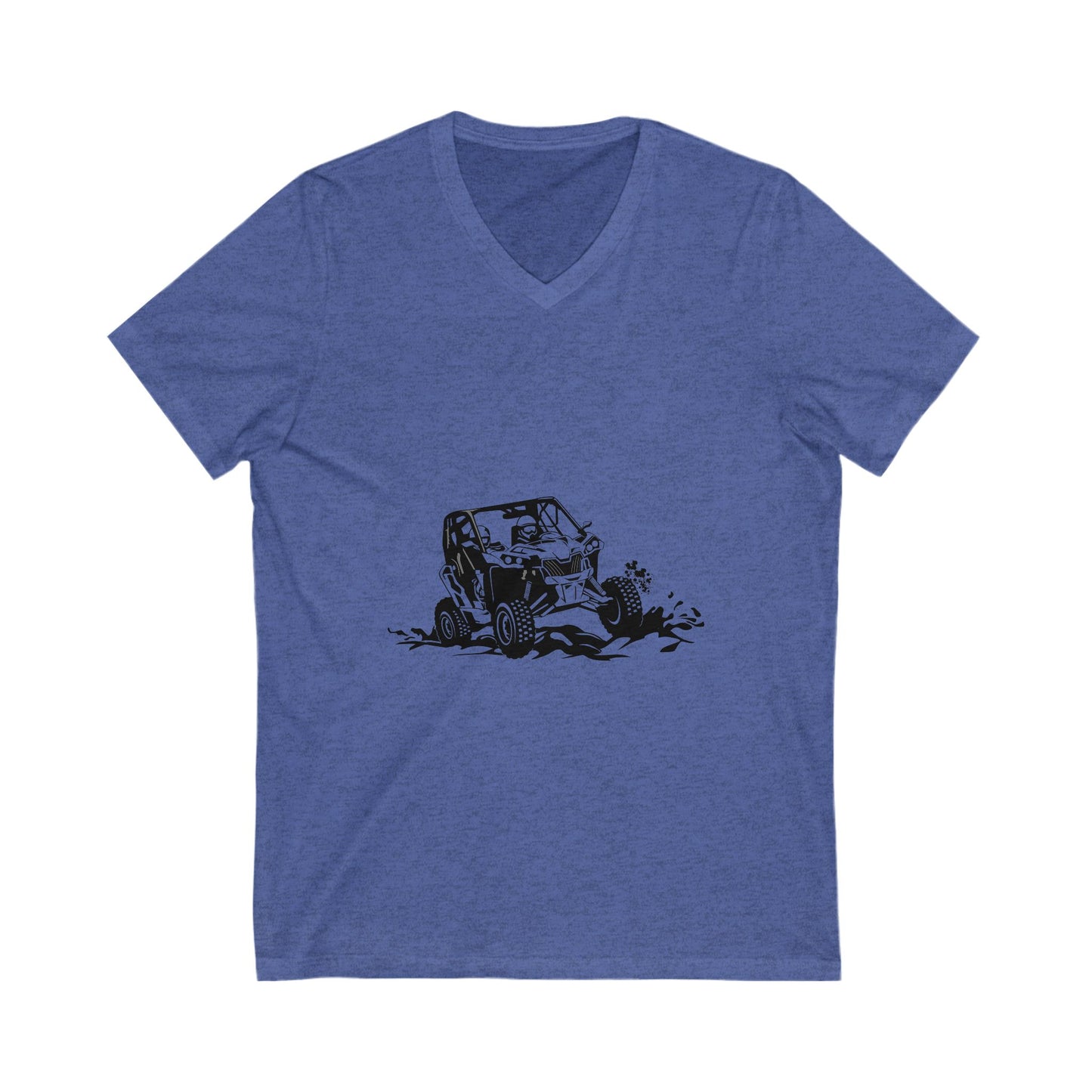 Slingin' Mud Side By Side Unisex Short Sleeve V-Neck Tee
