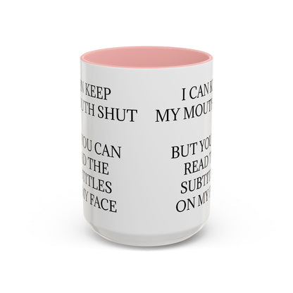Subtitles 2-Tone Coffee Mug