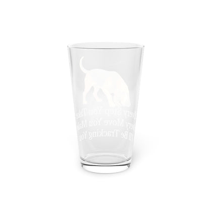 Tracking You Drinking Glass