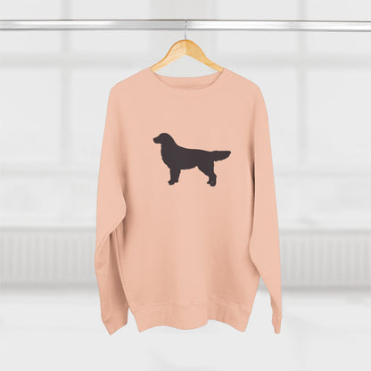 Golden Silhouette Unisex Crewneck Sweatshirt