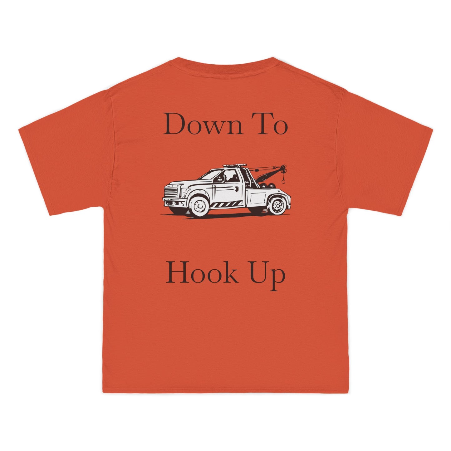 Down To Hook Up Men's Short-Sleeve Crewneck Tee