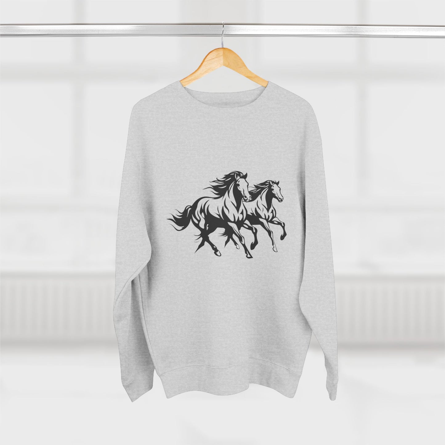 Horsin' Around Unisex Crewneck Sweatshirt