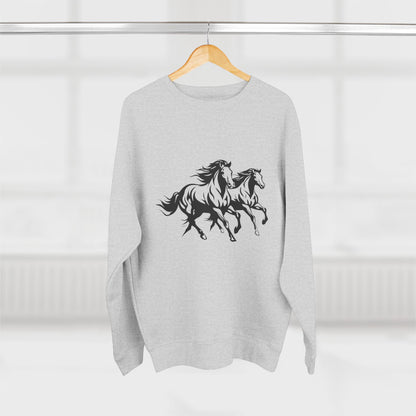 Horsin' Around Unisex Crewneck Sweatshirt