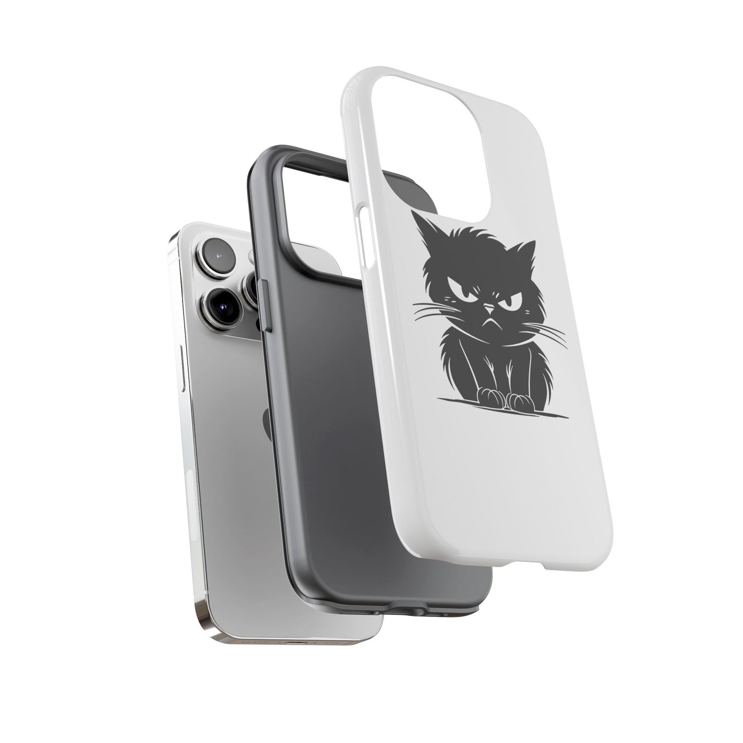 Angry Cat iPhone Case