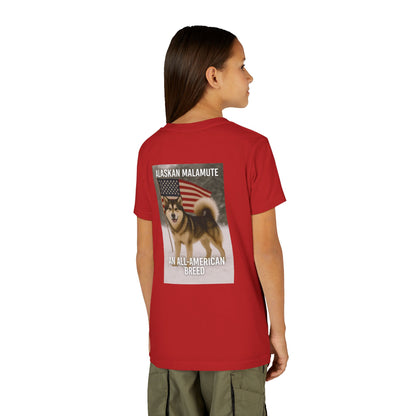 All-American Breed Youth Unisex Short Sleeve Crewneck Tee
