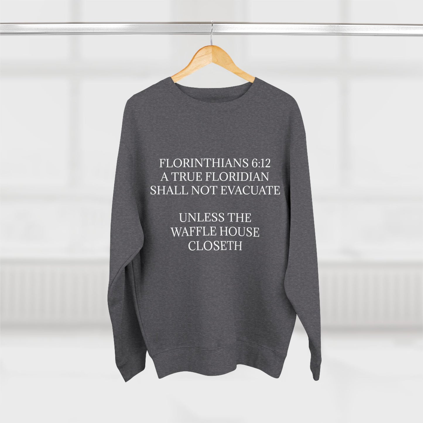 Florinthians 6:12 Unisex Crewneck Sweatshirt