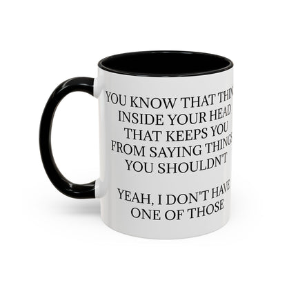 No Filter 2-Tone Coffee Mug
