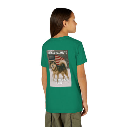 All-American Breed Youth Unisex Short Sleeve Crewneck Tee
