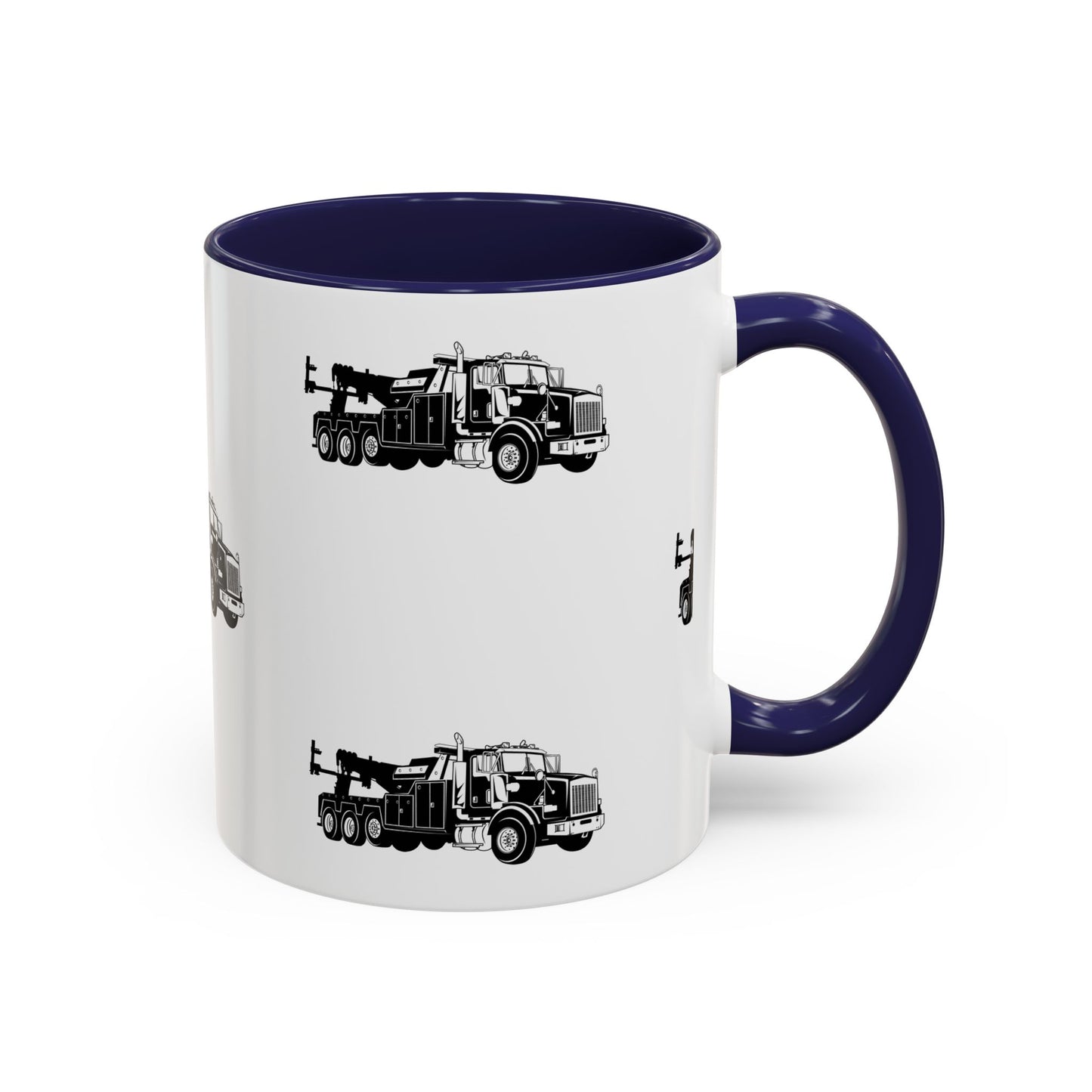 Heavy Tow Truck 2-Tone Coffee Mug