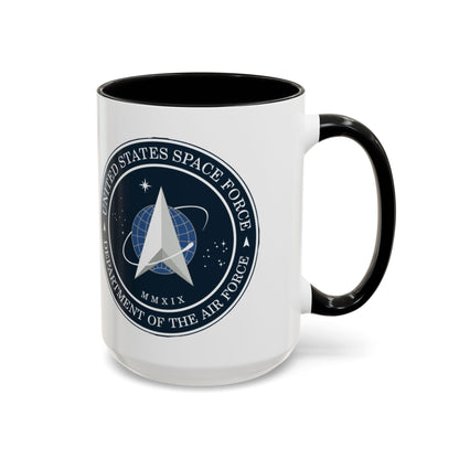 US Space Force 2-Tone Coffee Mug