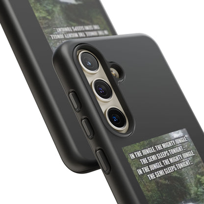 Semi Sleeps Samsung Case