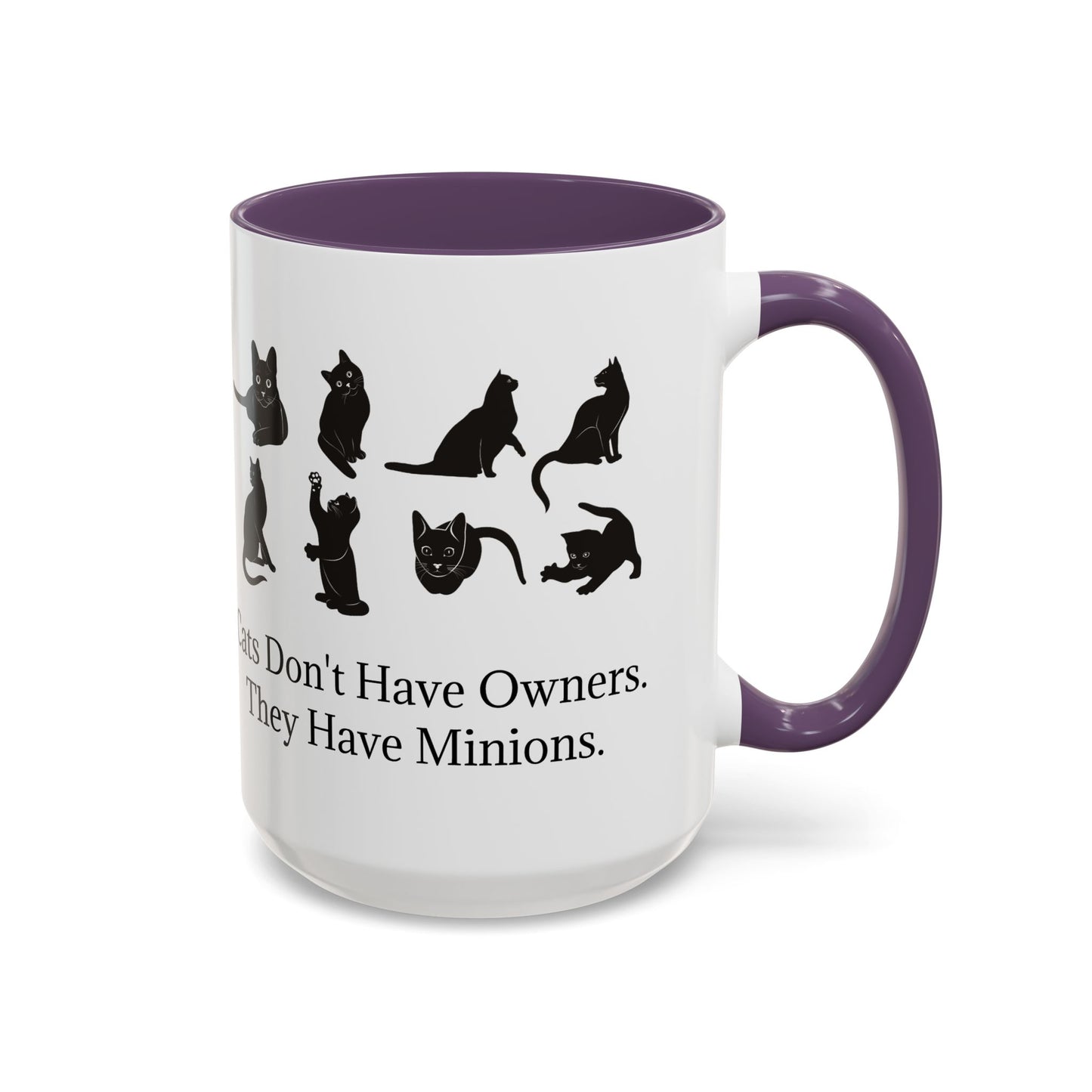 Cat Minions 2-Tone Coffee Mug