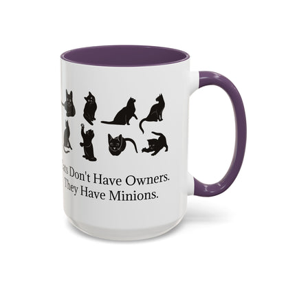 Cat Minions 2-Tone Coffee Mug