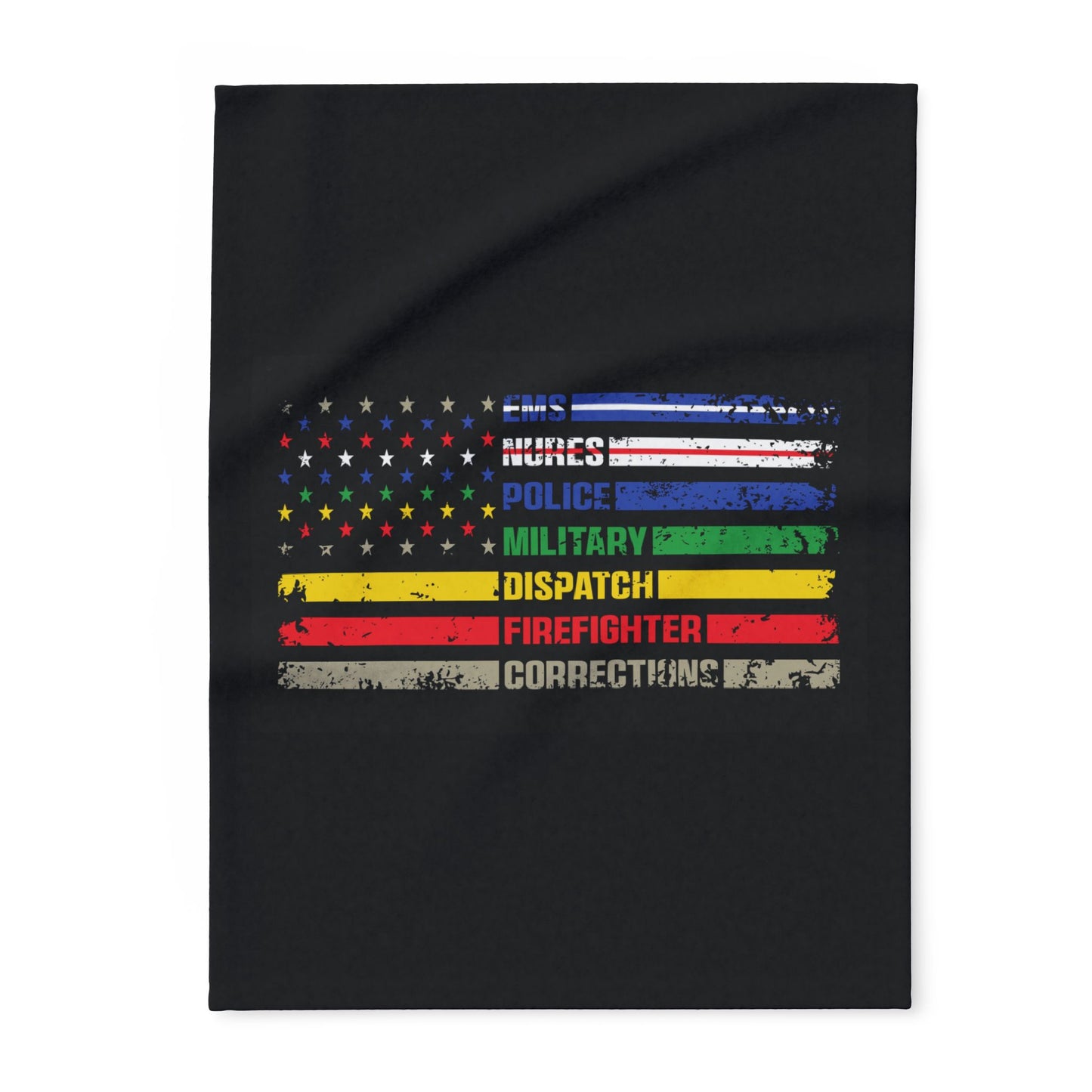 First Responder Arctic Fleece Blanket