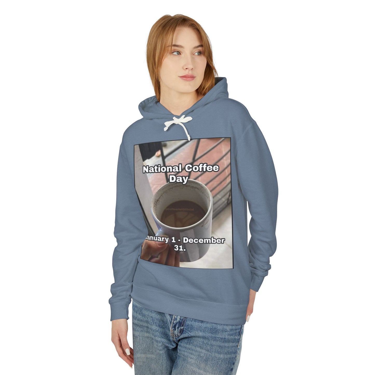 National Coffee Day Unisex Lightweight Hoodie