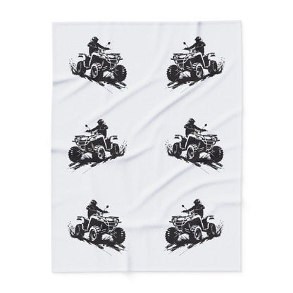 Slingin' Mud Quad Arctic Fleece Blanket