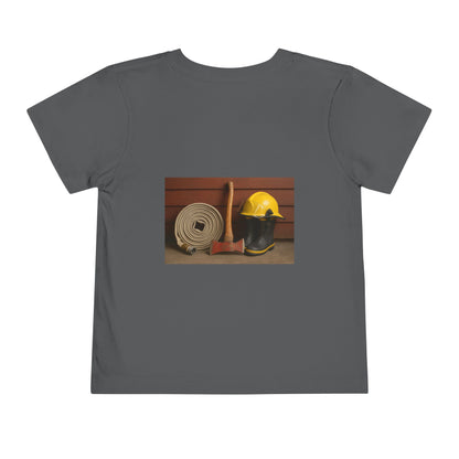Fire/Rescue Appreciation Toddler Unisex Short Sleeve Crewneck Tee
