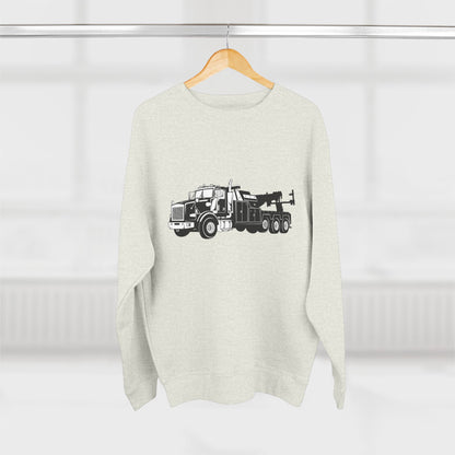 Heavy Tow Truck Unisex Crewneck Sweatshirt