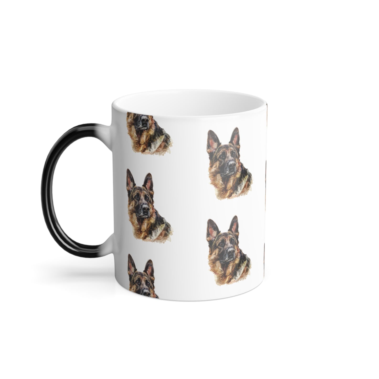 German Shepherd Head Color Changing Mug