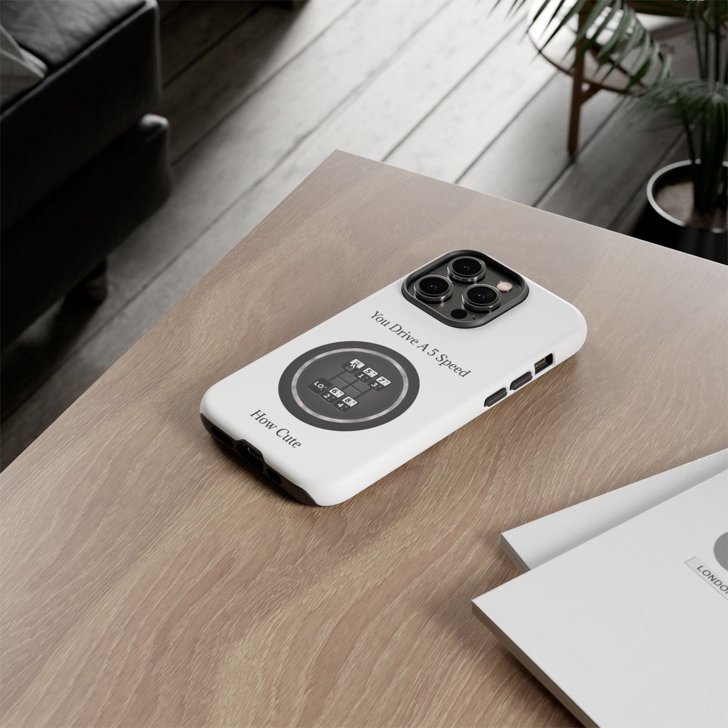 5 Speed How Cute iPhone Case
