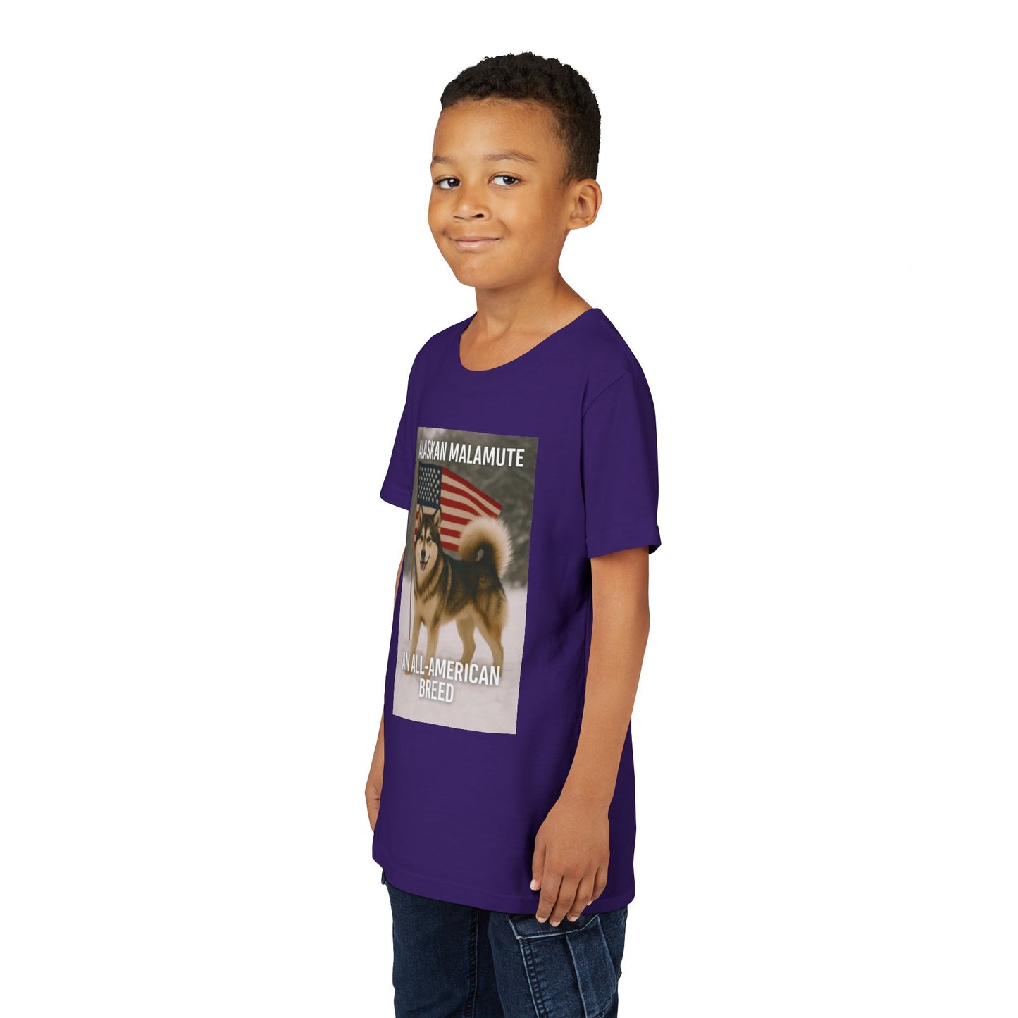 All-American Breed Youth Unisex Short Sleeve Crewneck Tee