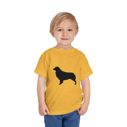 Aussie Silhouette Toddler Unisex Short Sleeve Crewneck Tee