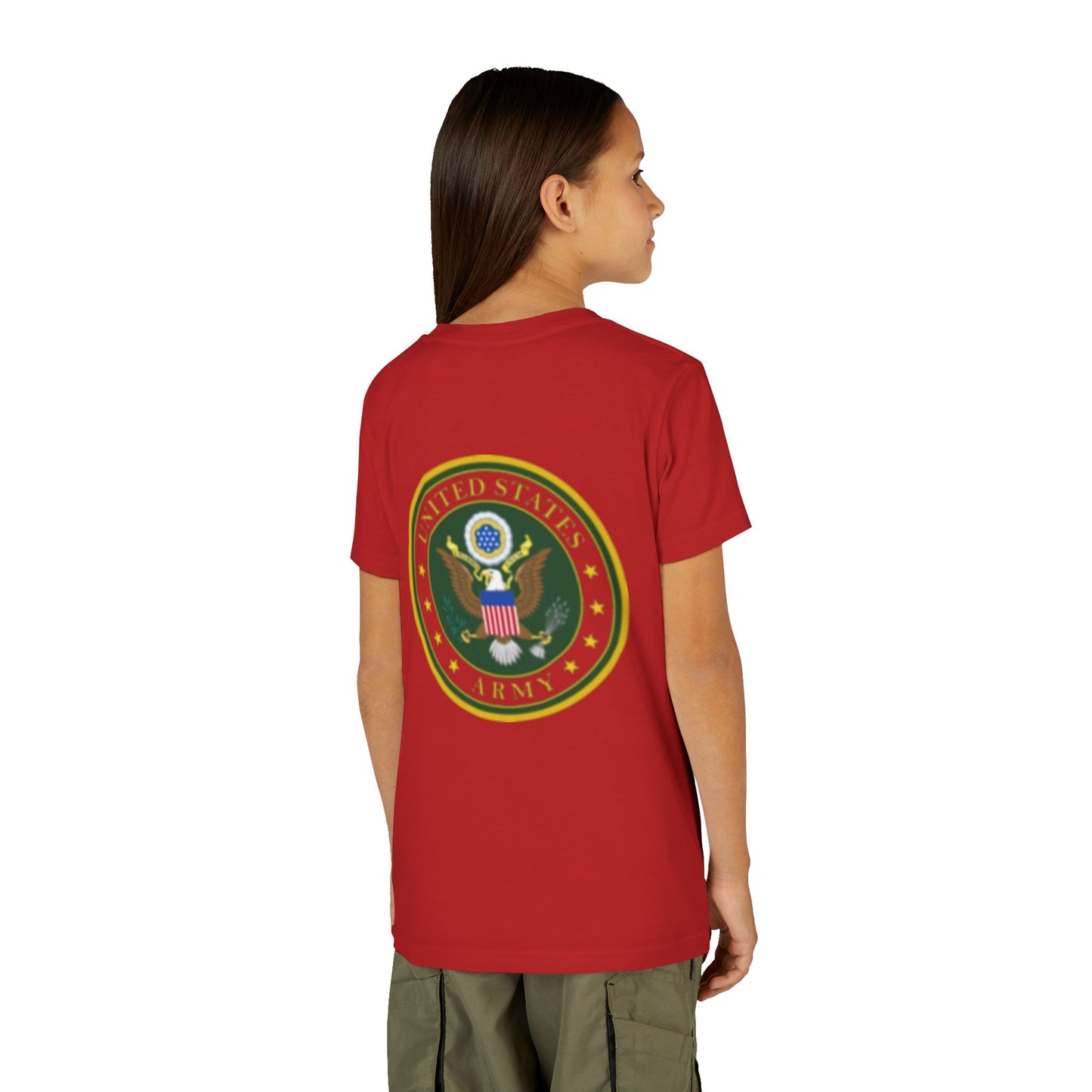 US Army Youth Unisex Short Sleeve Crewneck Tee