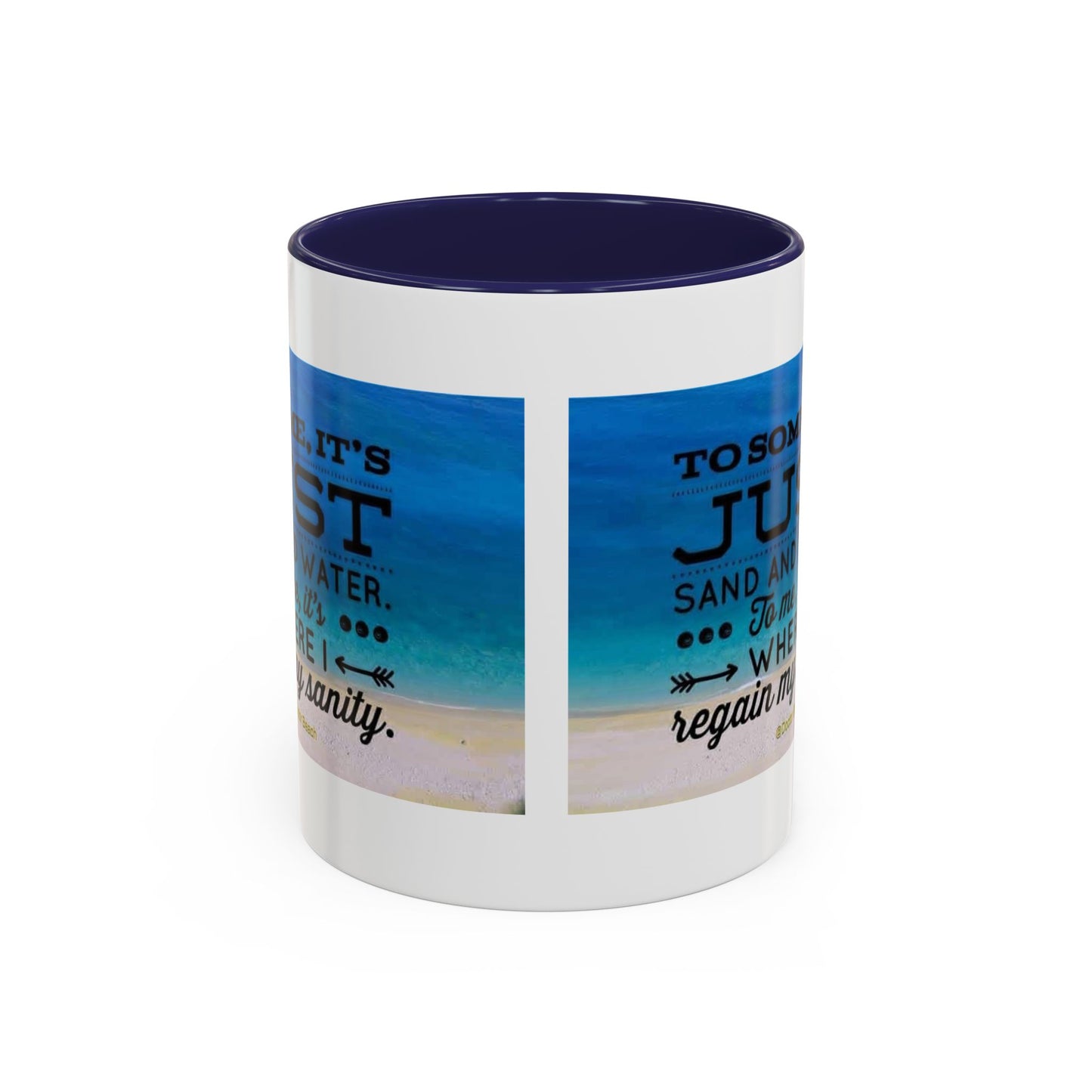 Dr. Beach 2-Tone Coffee Mug