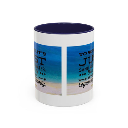 Dr. Beach 2-Tone Coffee Mug
