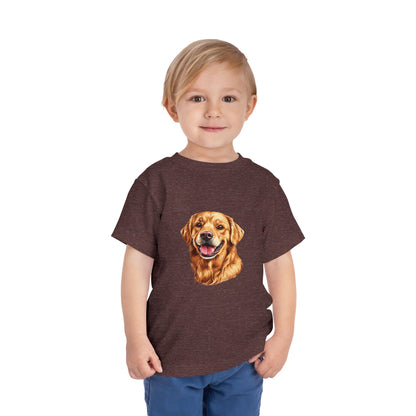 Golden Head Toddler Unisex Short Sleeve Crewneck Tee