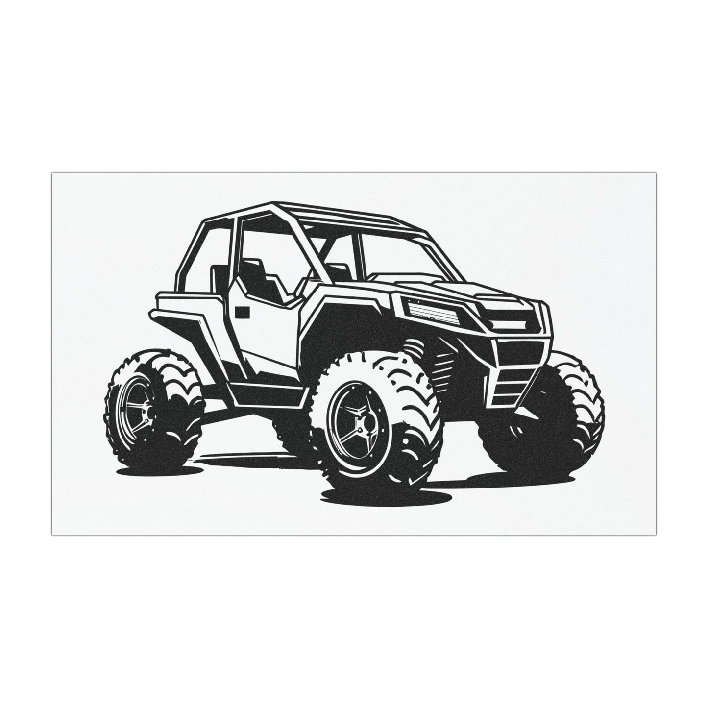 Off The Beaten Path Side By Side Indoor/Outdoor Magnet