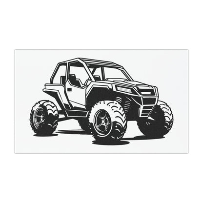 Off The Beaten Path Side By Side Indoor/Outdoor Magnet