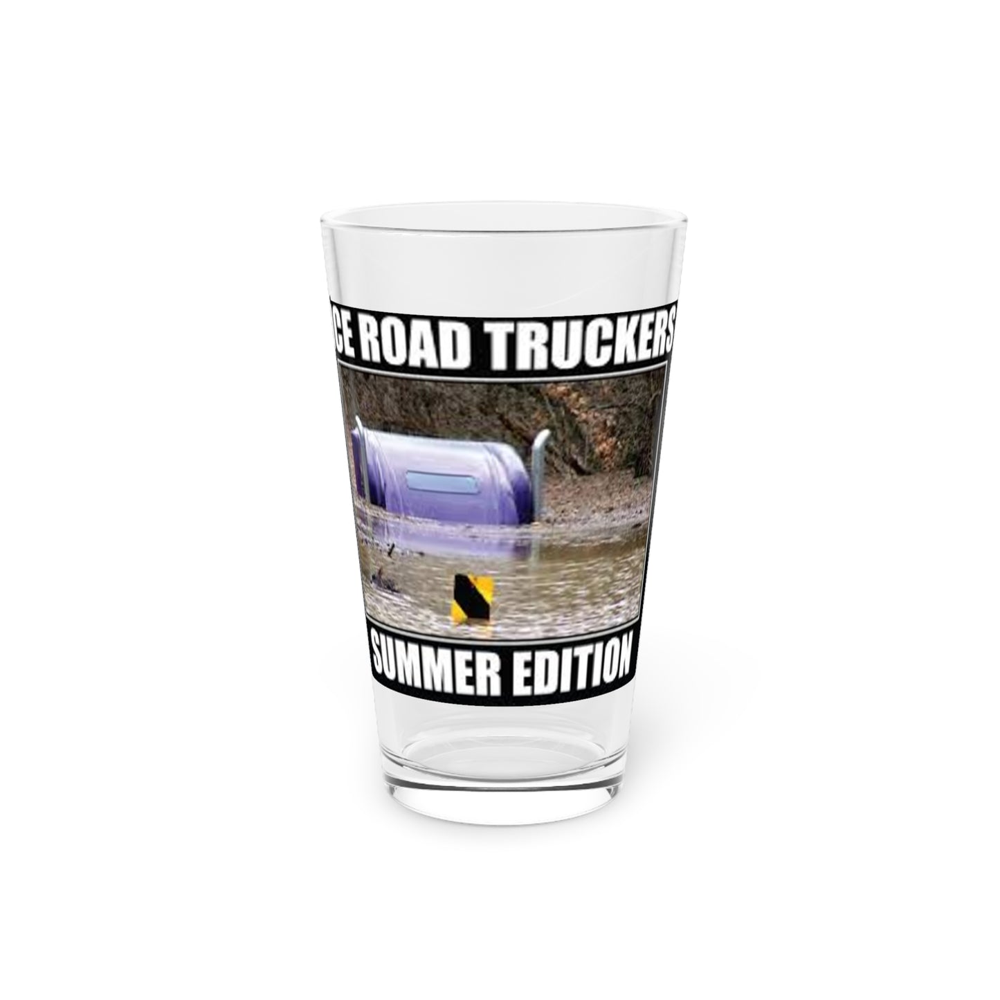 Ice Road Truckers Drinking Glass